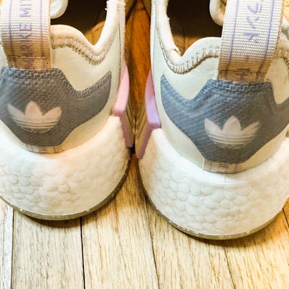 NEW-Adidas NMD R1-Gray/Purple Colorway-Size W6.5 - Picture 8 of 11